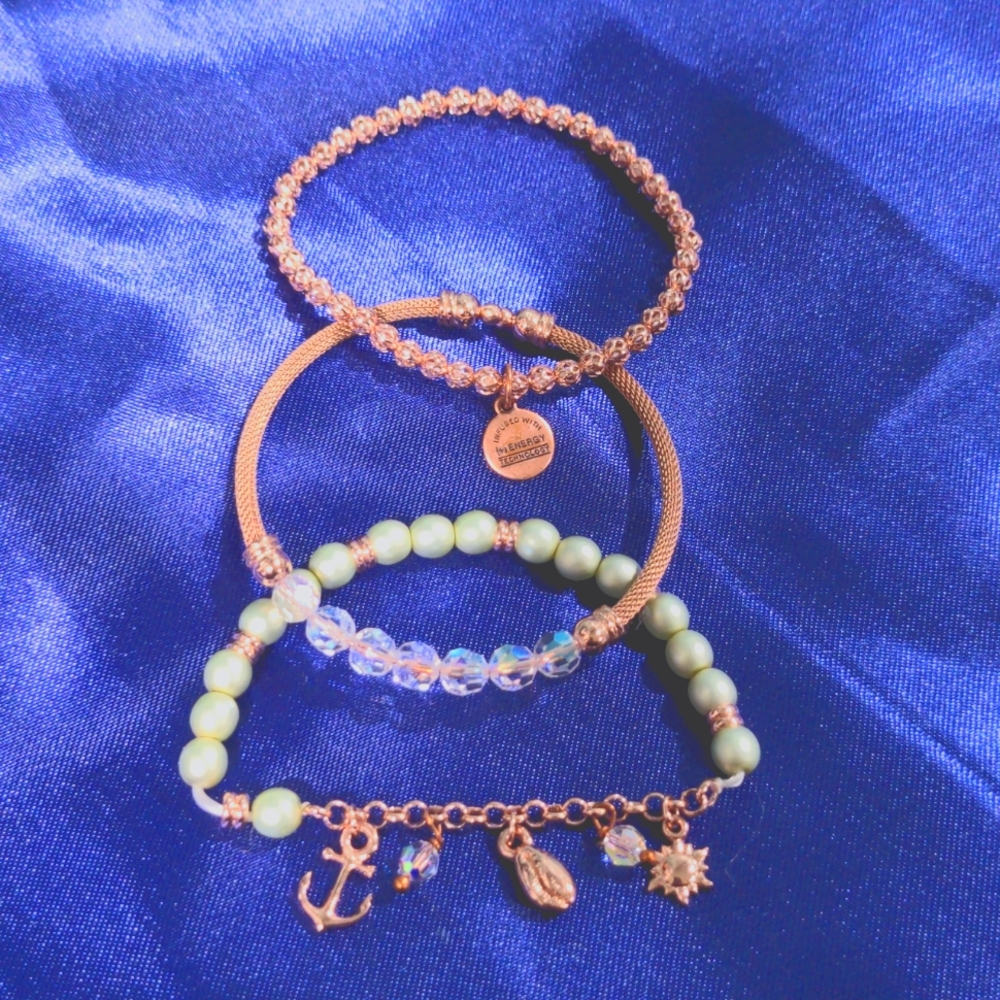 Alex & Ani 3 piece bracelet set